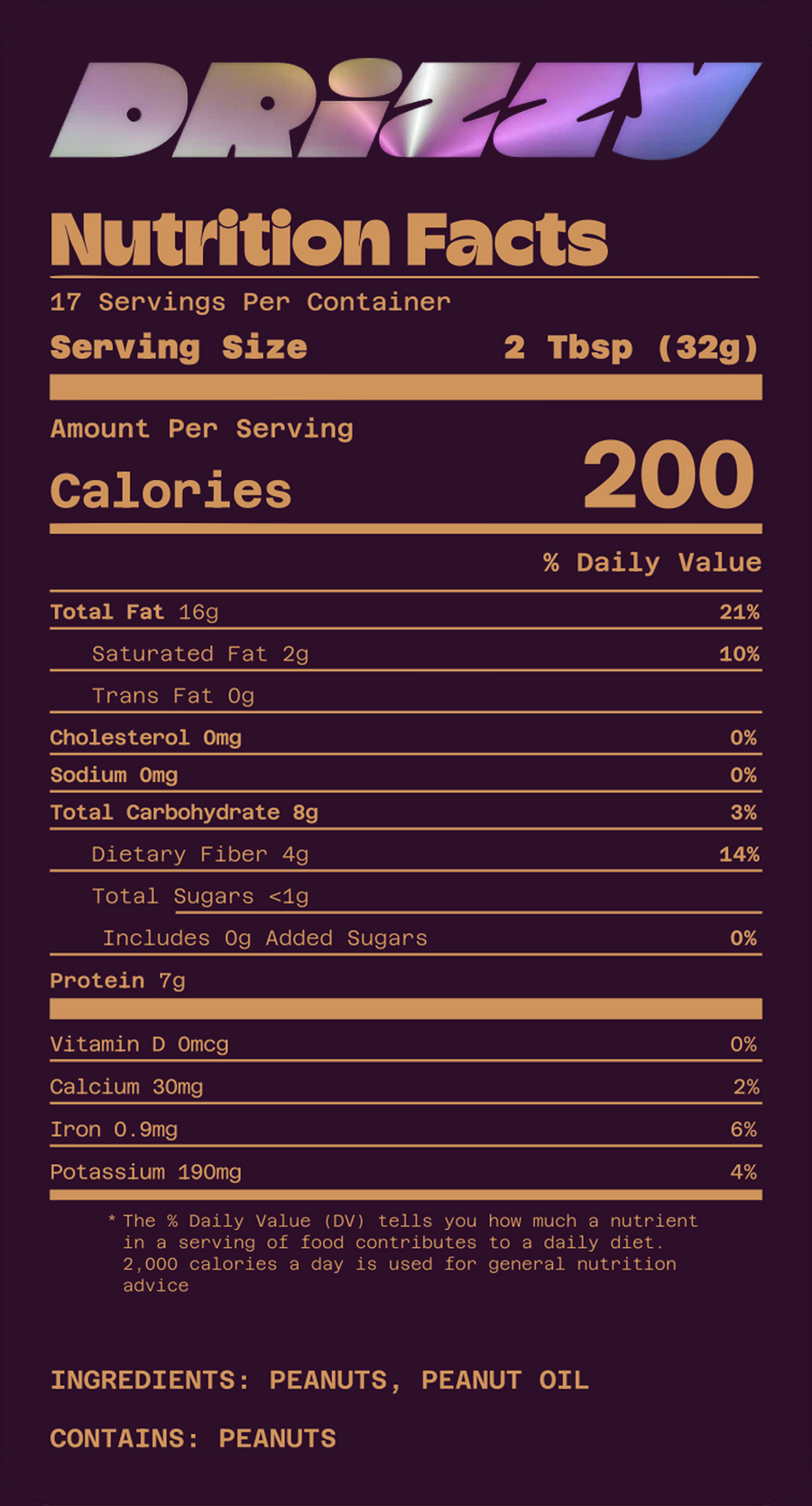 Nutrition Facts